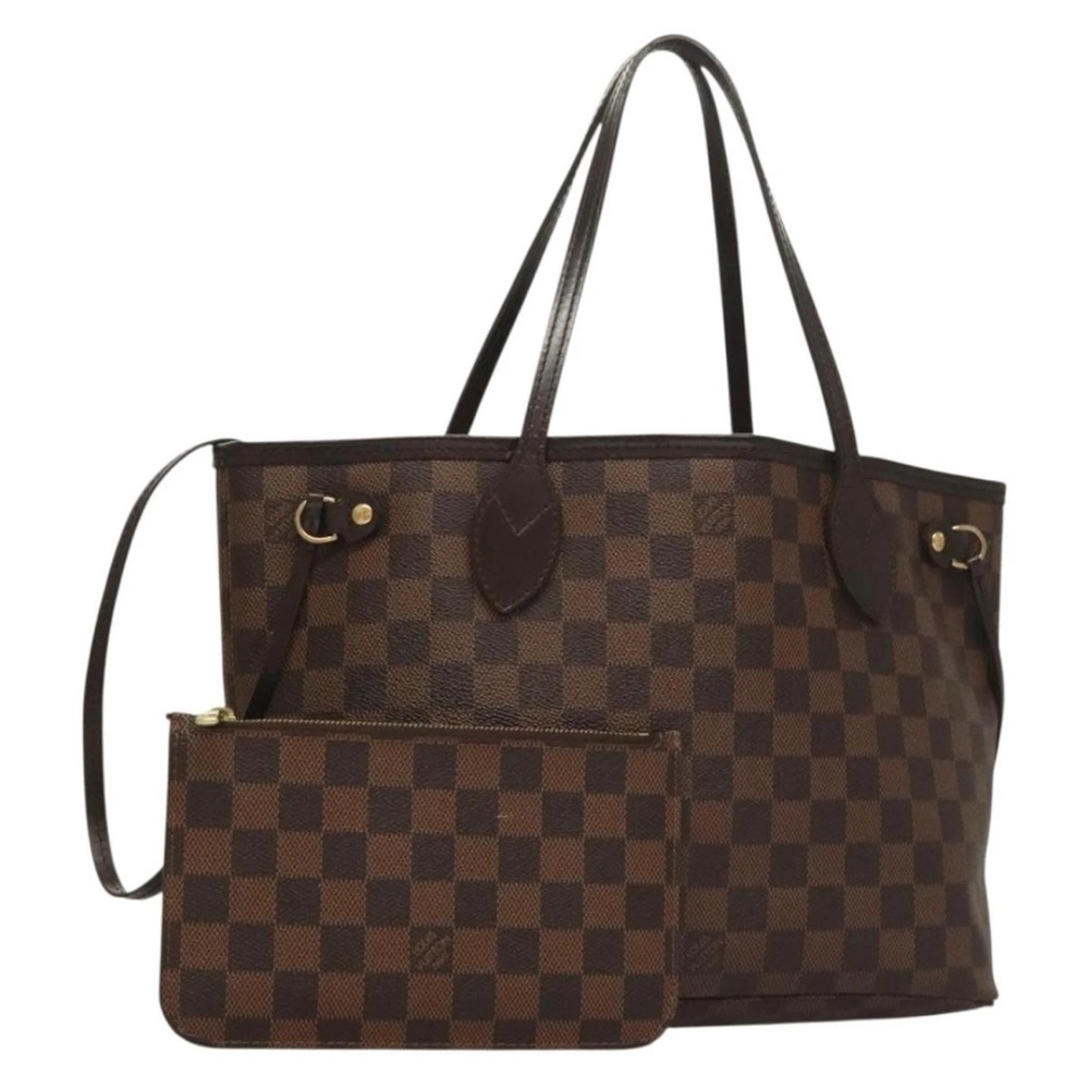 Louis Vuitton Brown Tote with Pouch